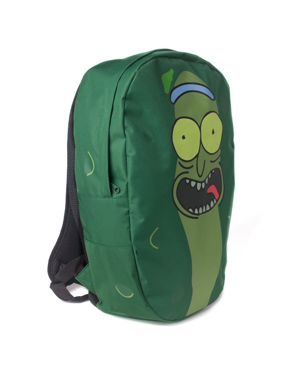 Rick and Morty Pickle Rick Shaped Backpack - GeekCore