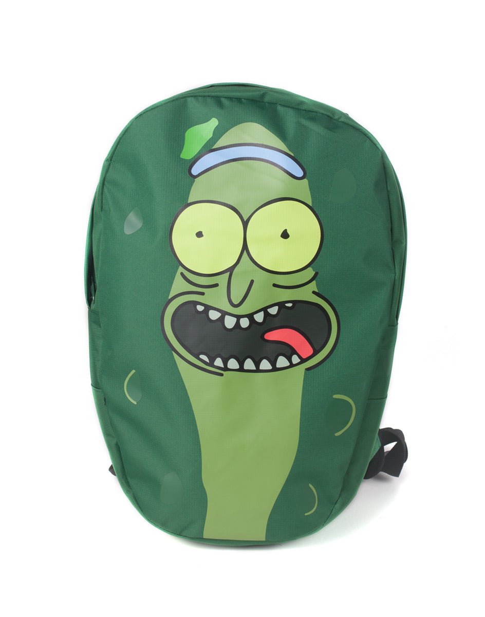 Rick and Morty Pickle Rick Shaped Backpack - GeekCore