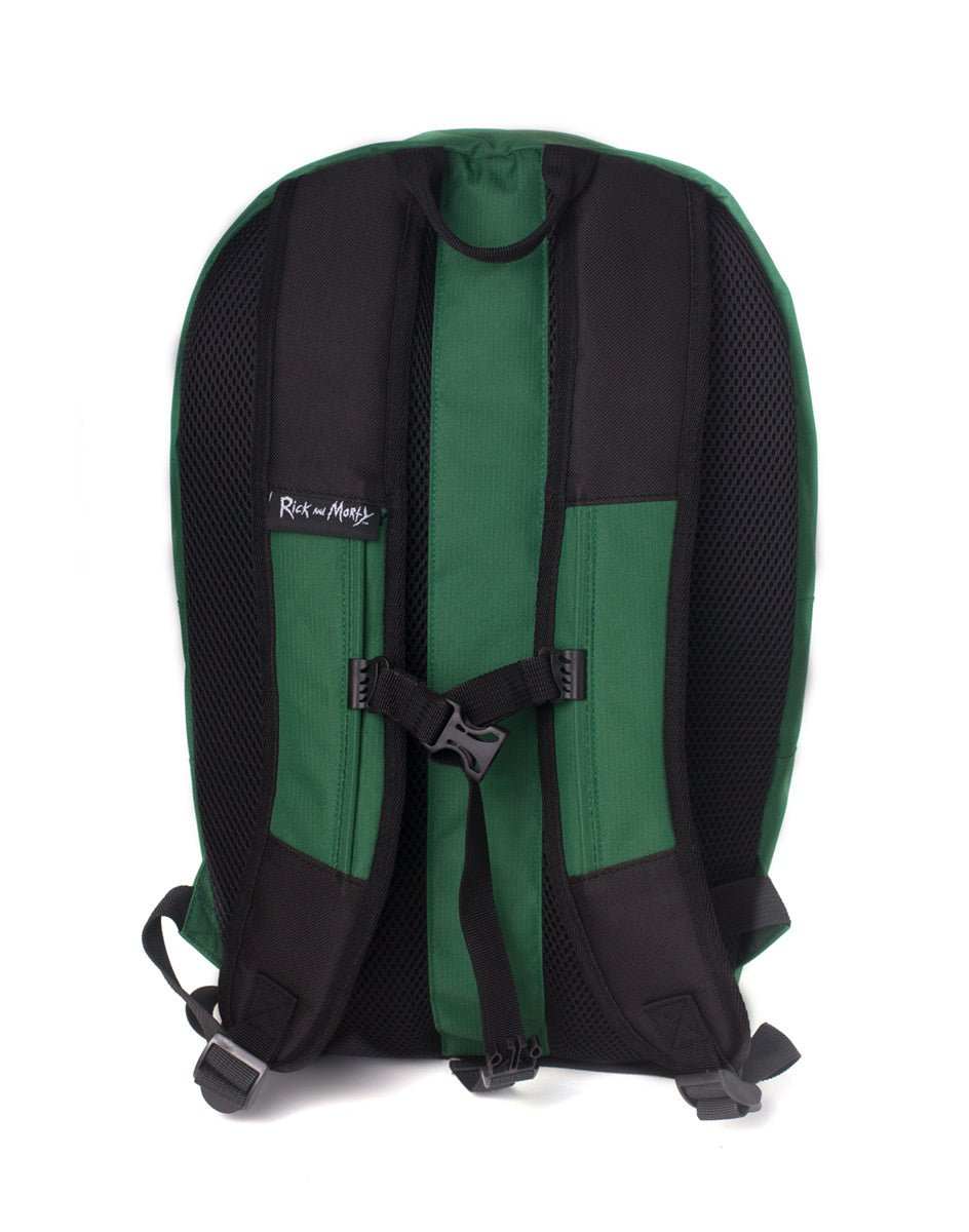Rick and Morty Pickle Rick Shaped Backpack - GeekCore
