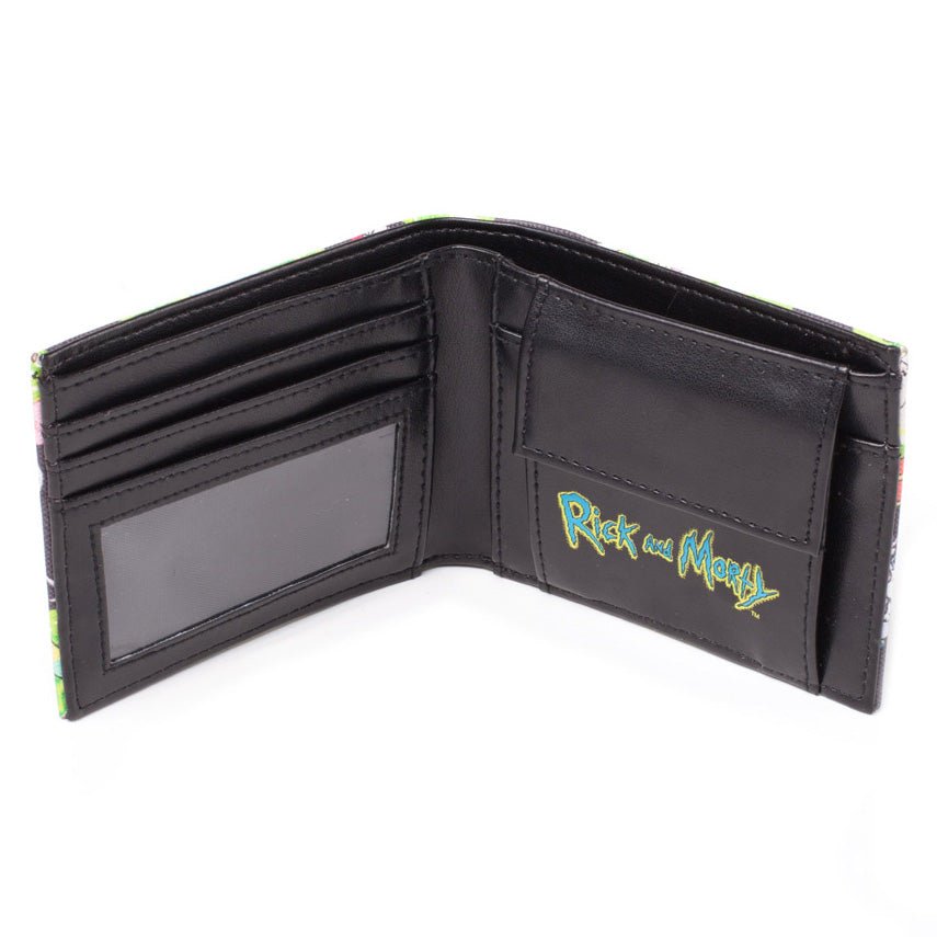 Rick and Morty Portal Bifold Wallet - GeekCore