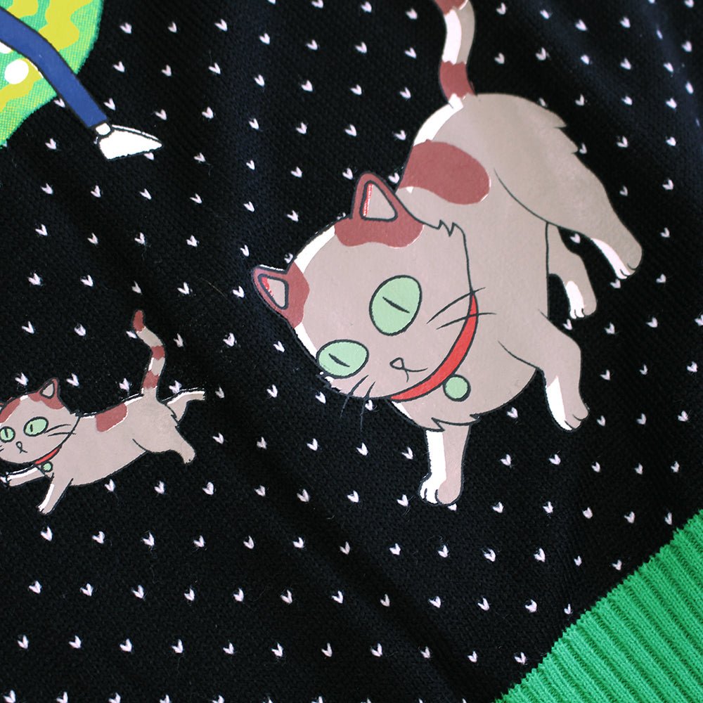 Rick and Morty Portal Knitted Christmas Jumper / Sweater - GeekCore
