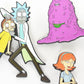 Rick and Morty S01E01 Pin Badge Set - GeekCore
