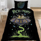 Rick and Morty Single Duvet Cover Bedding Set - GeekCore