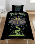 Rick and Morty Single Duvet Cover Bedding Set - GeekCore