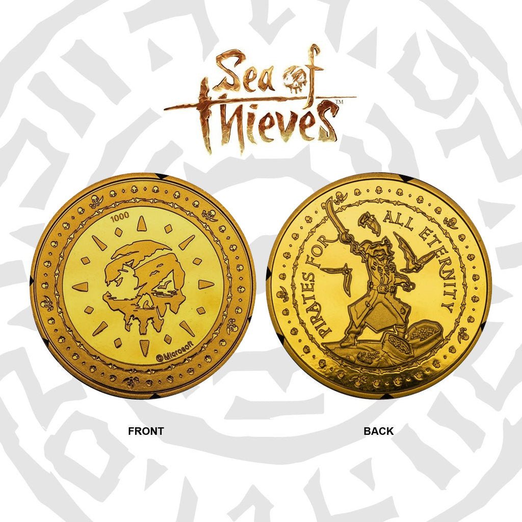 Sea of Thieves Limited Edition Collectors Coin - Gold - GeekCore