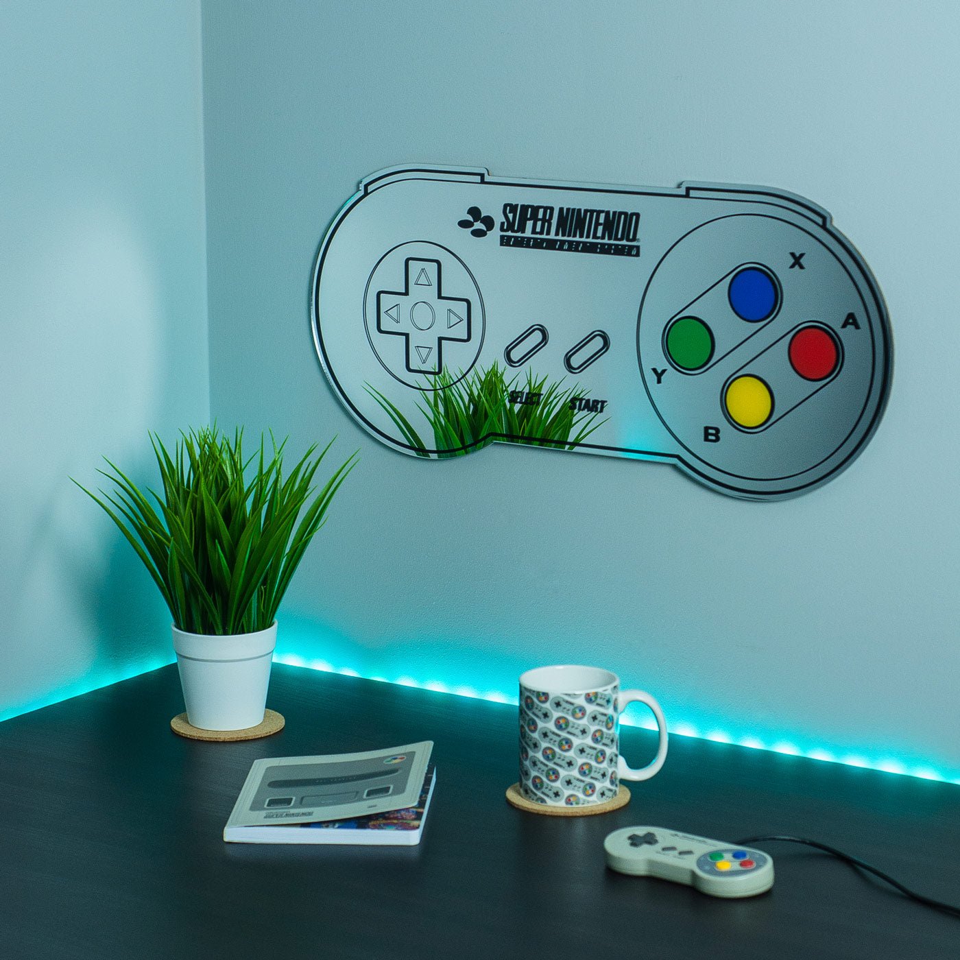 SNES Controller Mirror - GeekCore