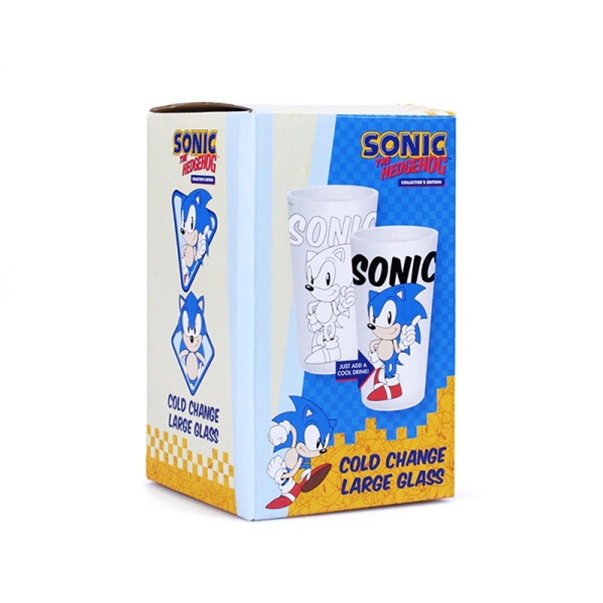 Sonic the Hedgehog Cold Changing Glass - GeekCore