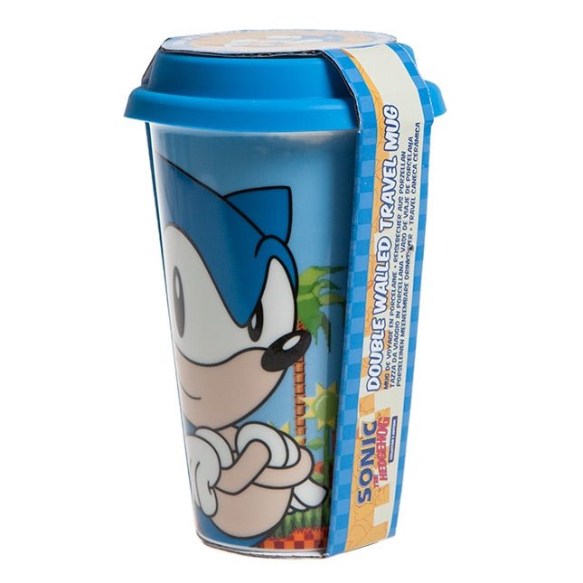 Sonic The Hedgehog Travel Mug - GeekCore