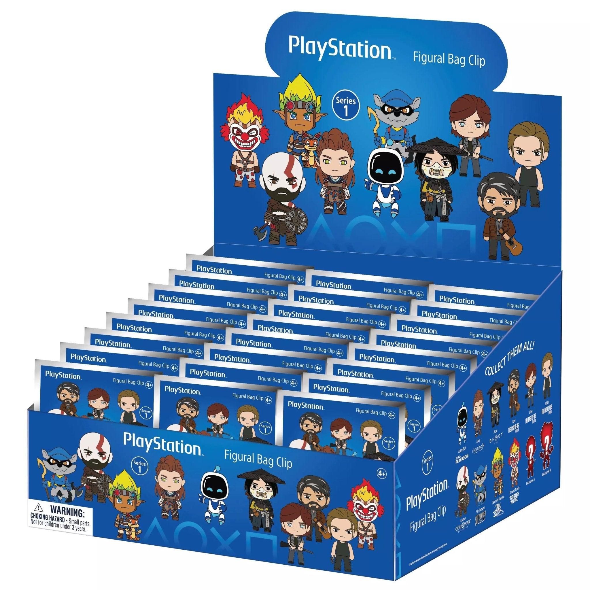Sony Playstation Blind Bag Mystery Bag Clip - GeekCore