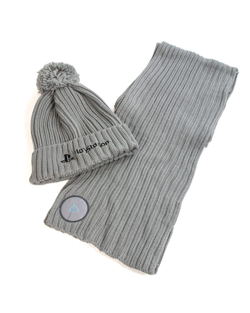 Sony Playstation PS1 Beanie and Scarf Set - GeekCore