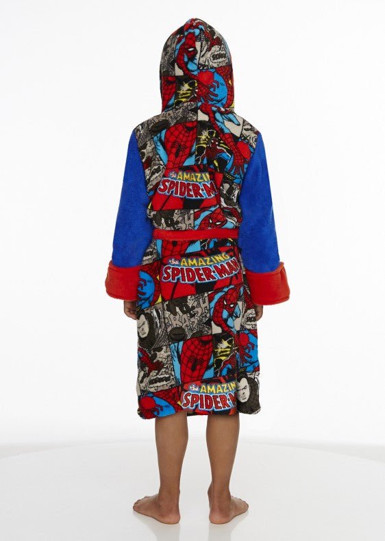 Spider - Man Kids Bath Robe - GeekCore