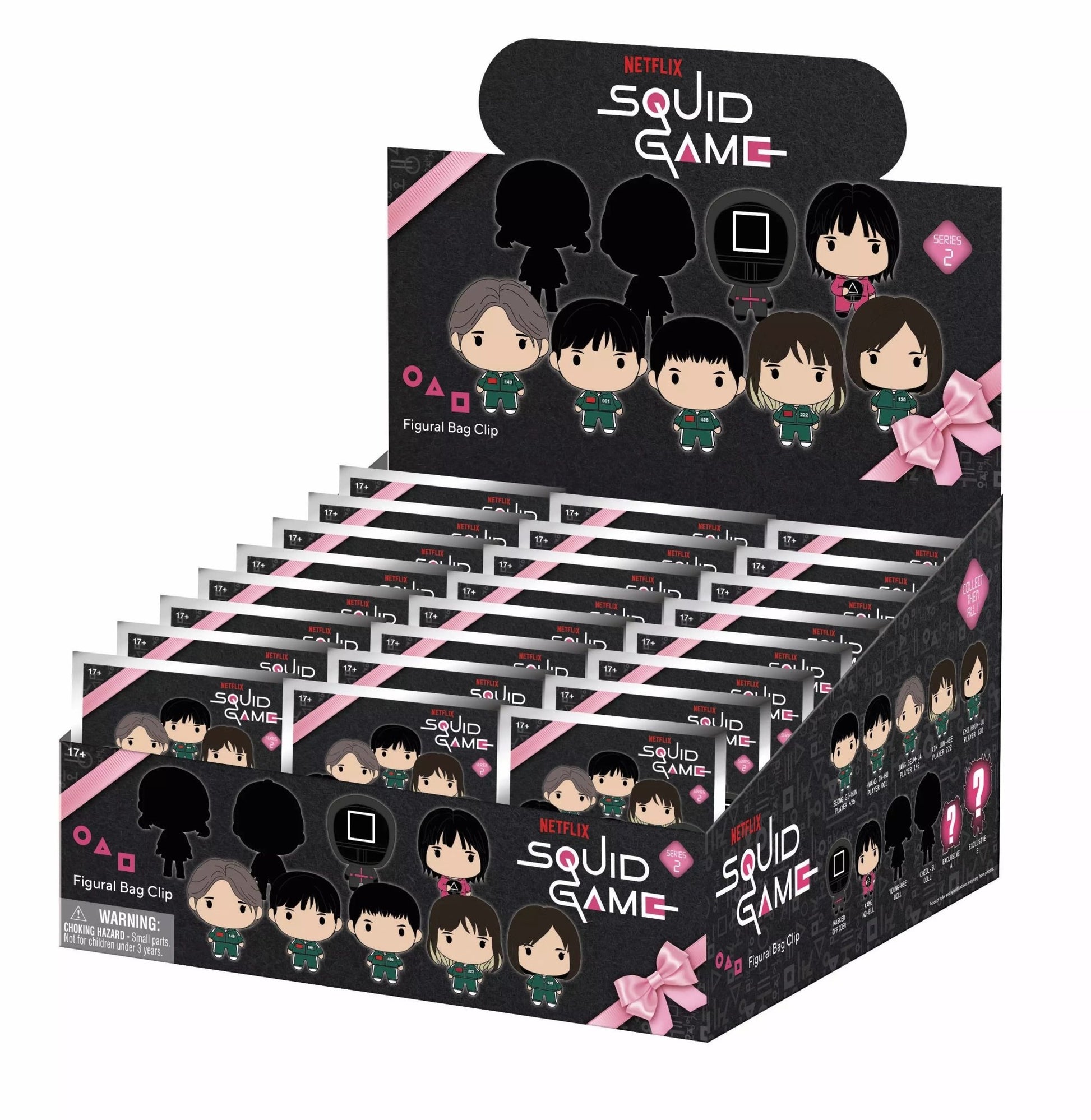 Squid Game Series 2 Blind Bag Mystery Bag Clip - GeekCore