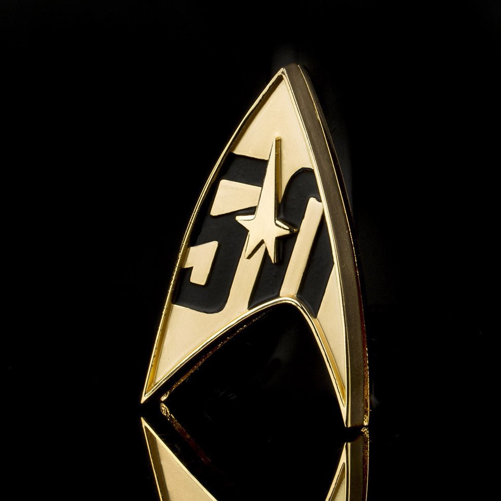 Star Trek 50th Anniversary Communicator Badge - GeekCore