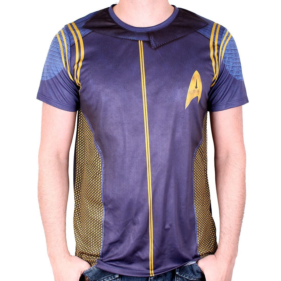 Star Trek: Discovery - Command Uniform T - Shirt - GeekCore