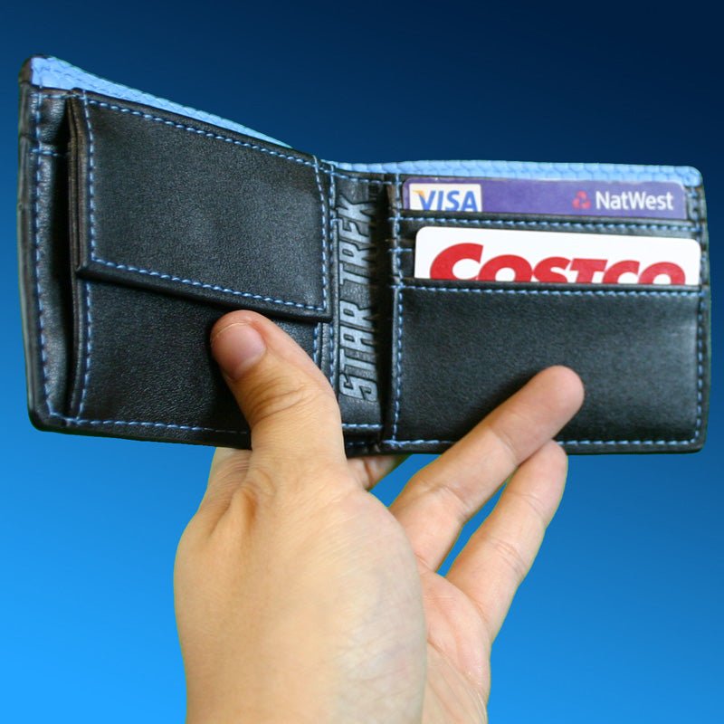 Star Trek Science Badge Wallet (Blue) - GeekCore