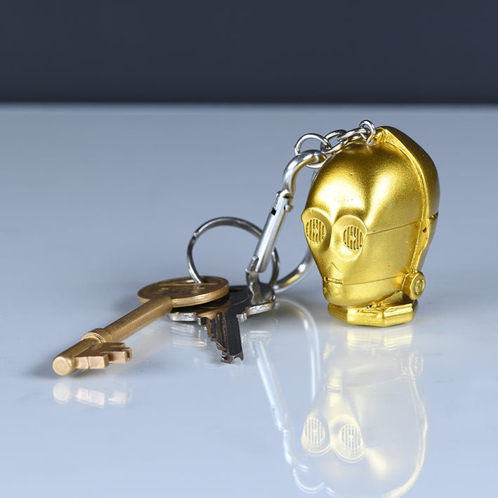 Star Wars 3D C - 3PO Keychain - GeekCore