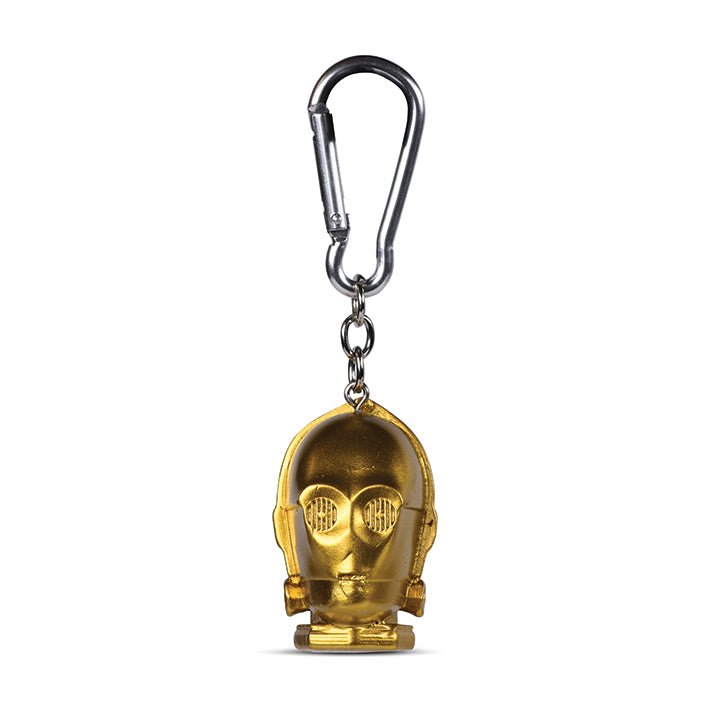Star Wars 3D C - 3PO Keychain - GeekCore