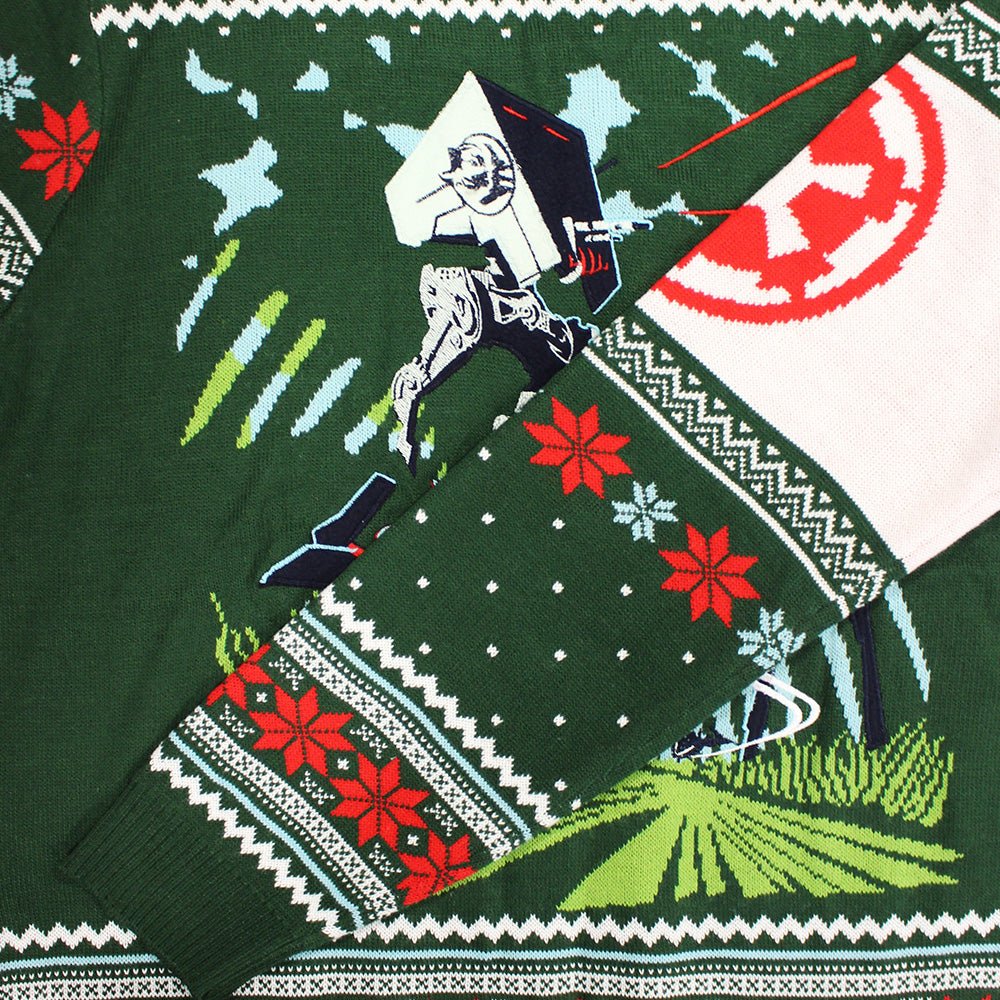 Star Wars Battle of Endor Knitted Christmas Jumper / Sweater - GeekCore