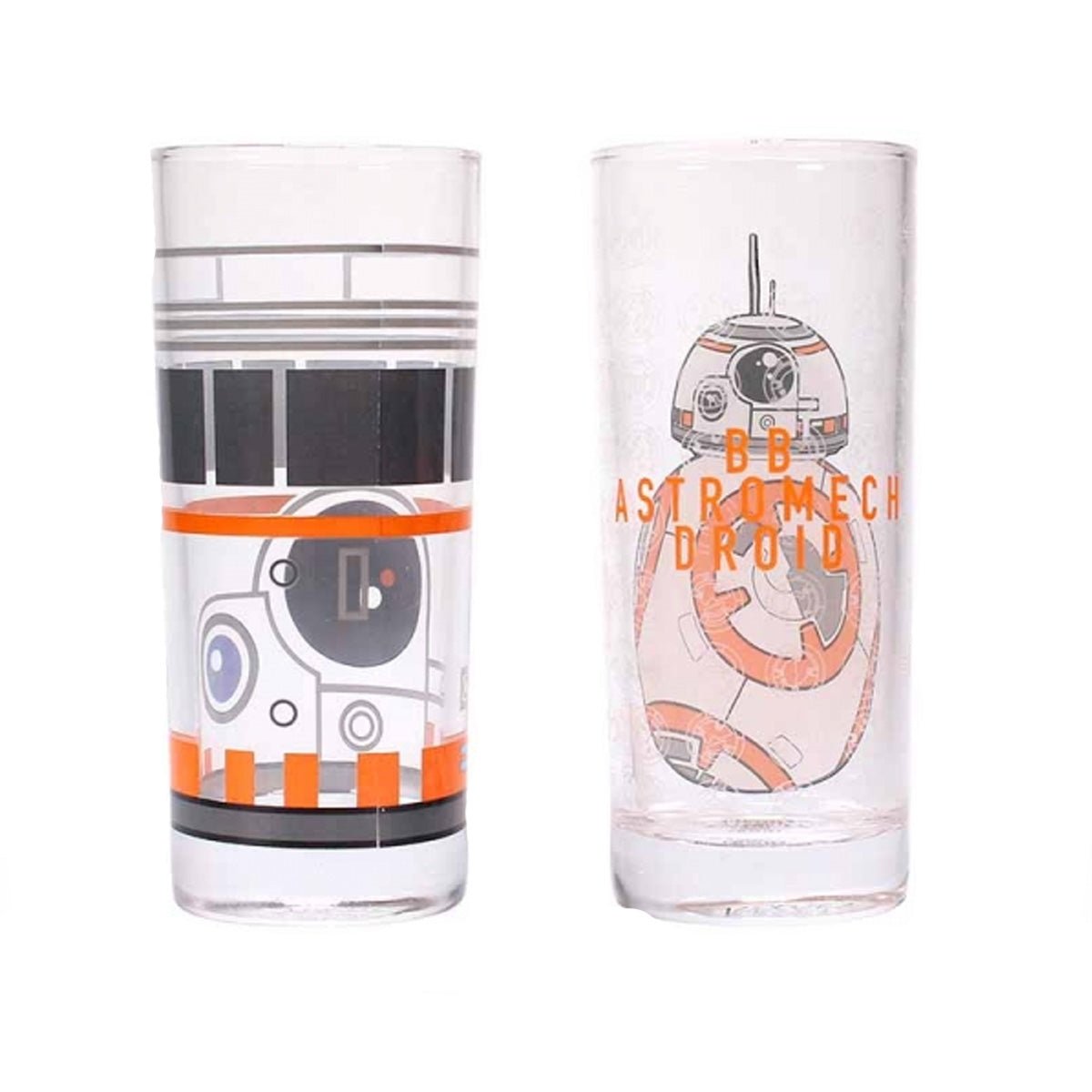 Star Wars BB - 8 Set of 2 Glasses - GeekCore