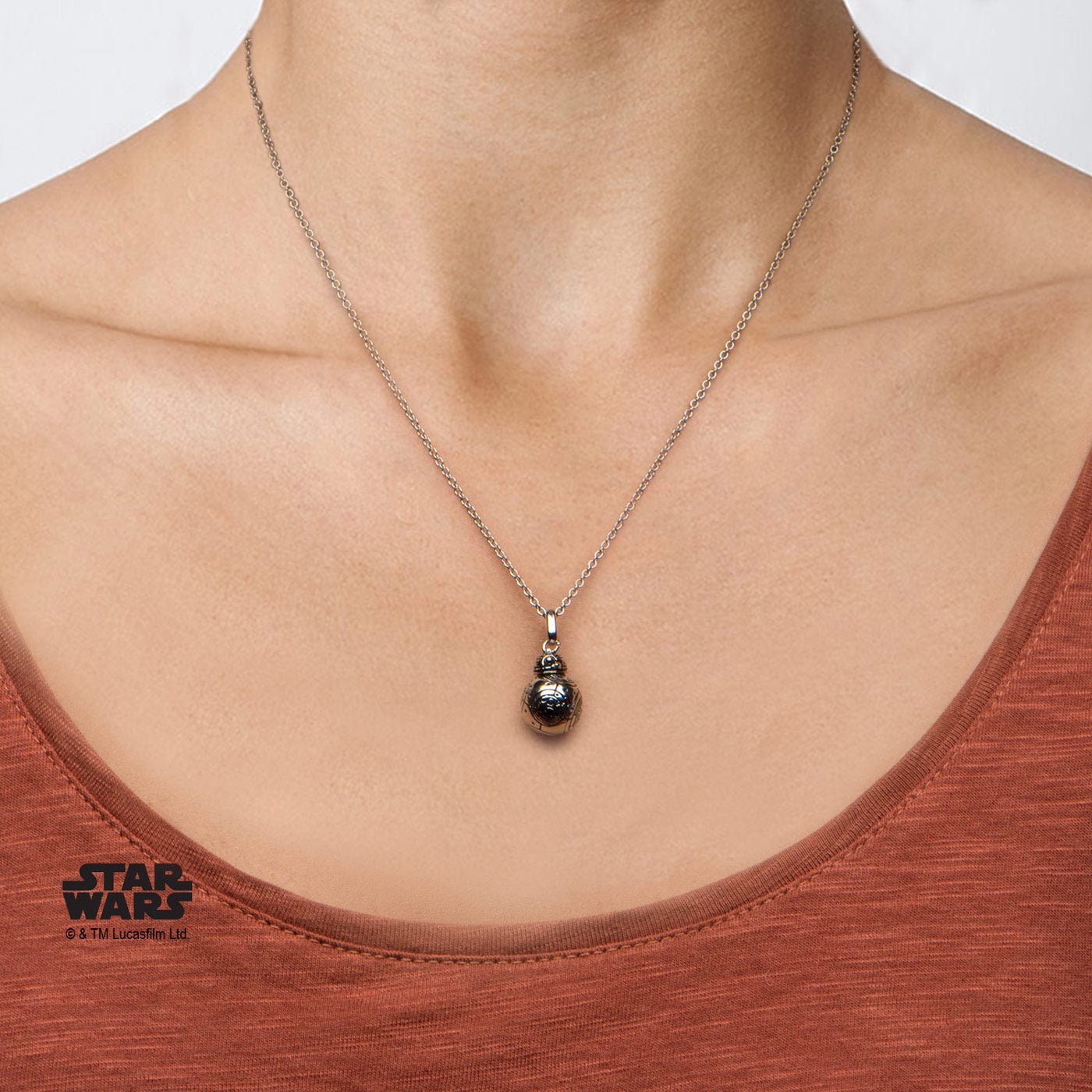 Star Wars BB - 8 Sterling Silver Pendant - GeekCore