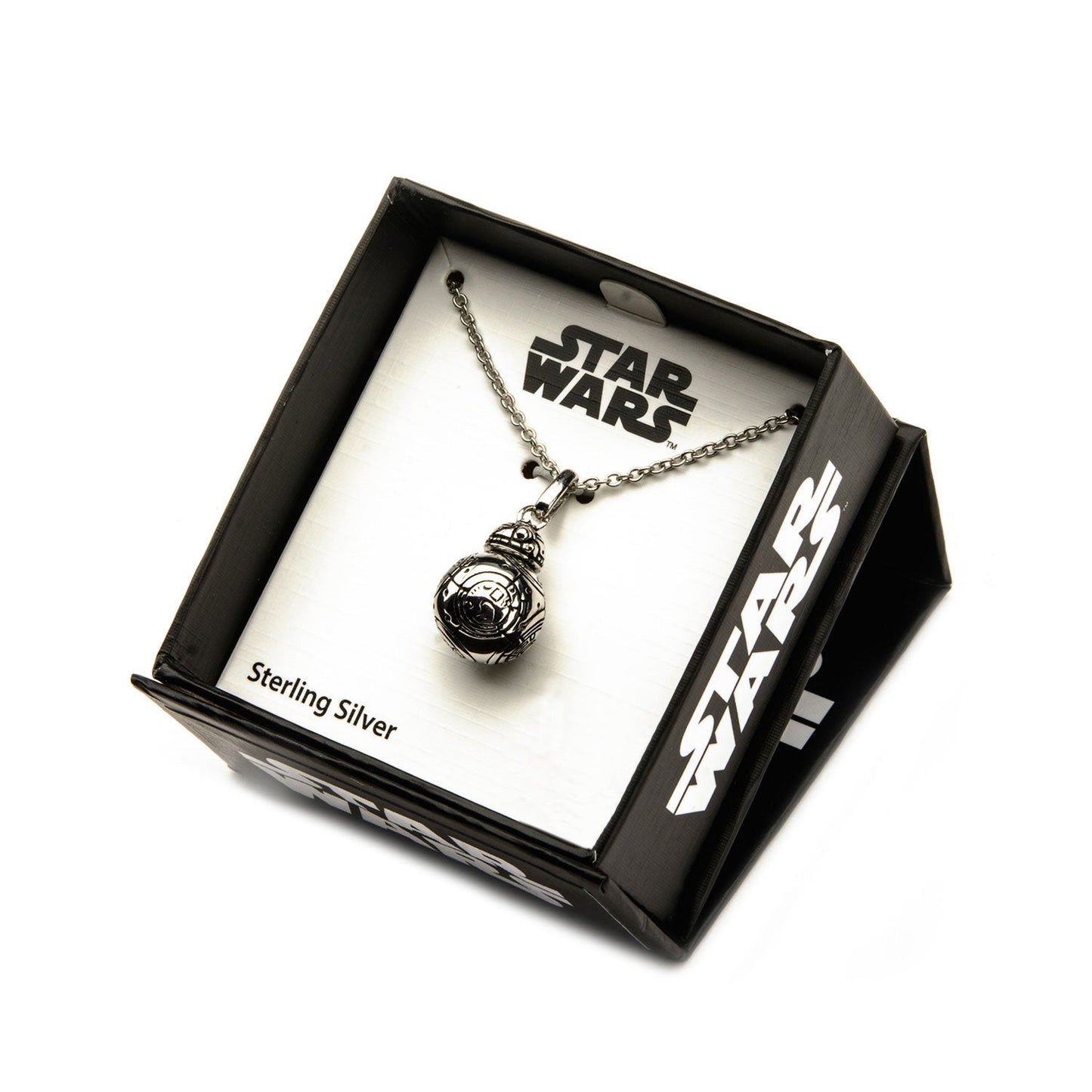 Star Wars BB - 8 Sterling Silver Pendant - GeekCore