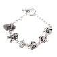 Star Wars Character Heads Sterling Silver Toggle Clasp Bracelet - GeekCore