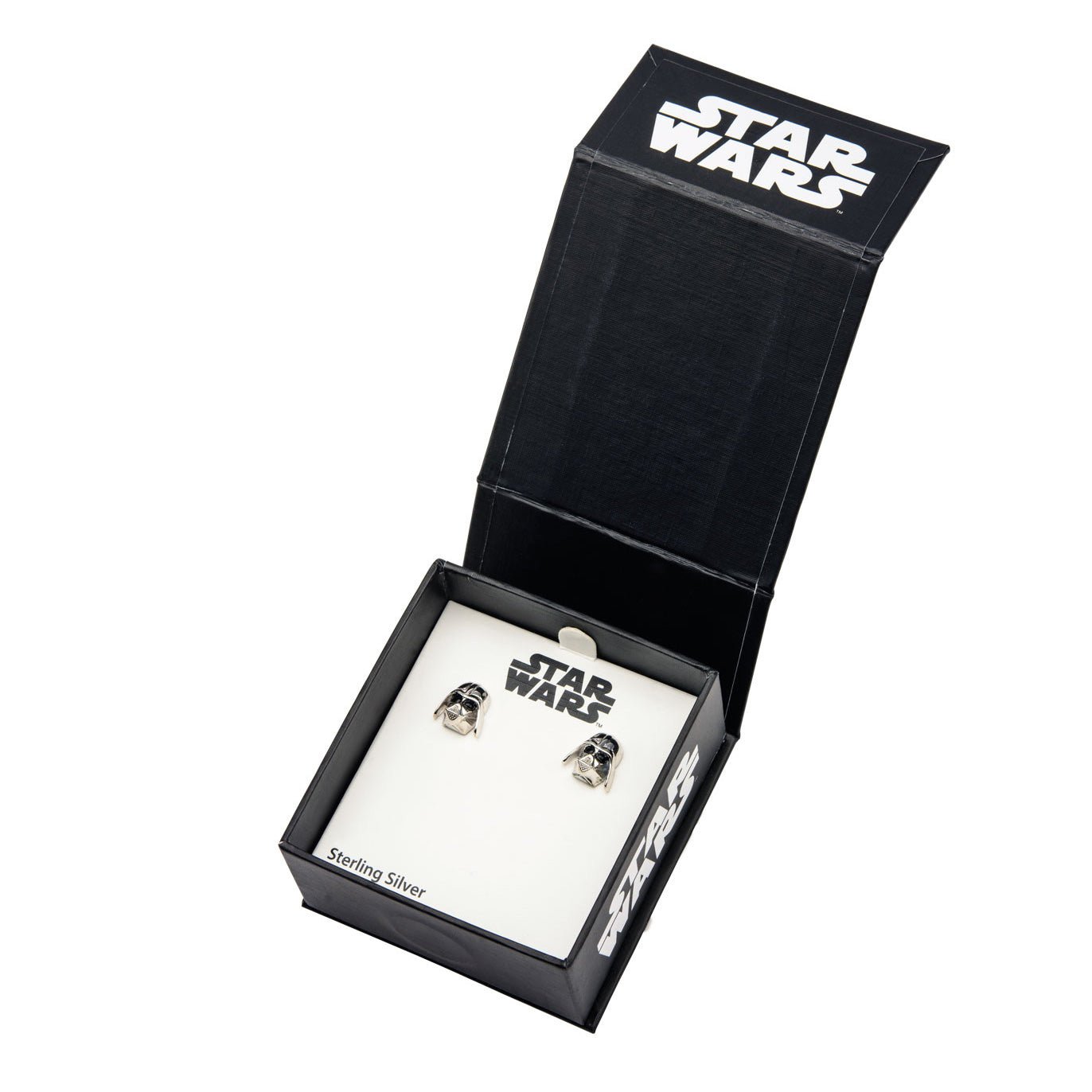 Star Wars Darth Vader Sterling Silver Earrings - GeekCore