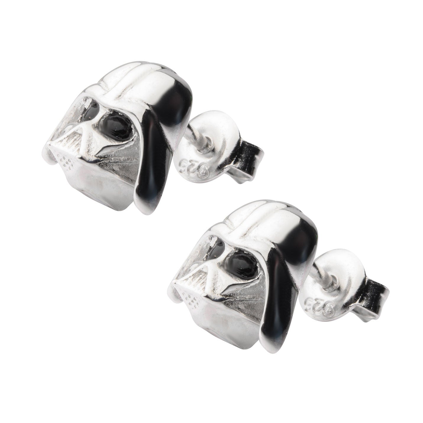 Star Wars Darth Vader Sterling Silver Earrings - GeekCore