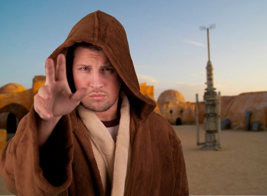 Star Wars Deluxe Jedi Bath Robe - GeekCore