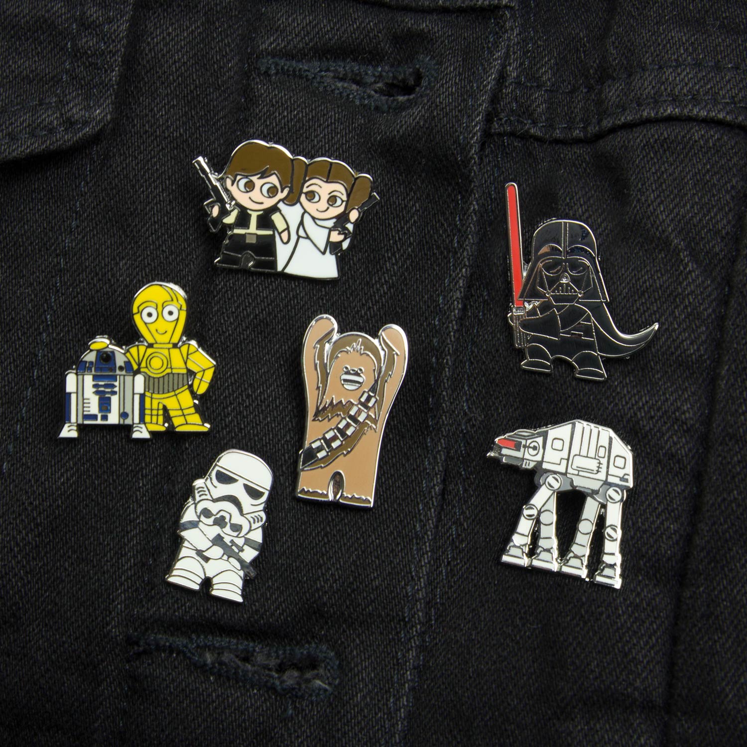 Star Wars Enamel Pin Badges - GeekCore