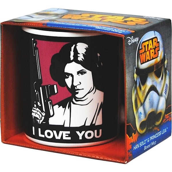 Star Wars Han Solo & Leia "I Love You" Mug - GeekCore