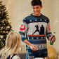 Star Wars Luke vs. Darth Knitted Christmas Jumper / Sweater - GeekCore