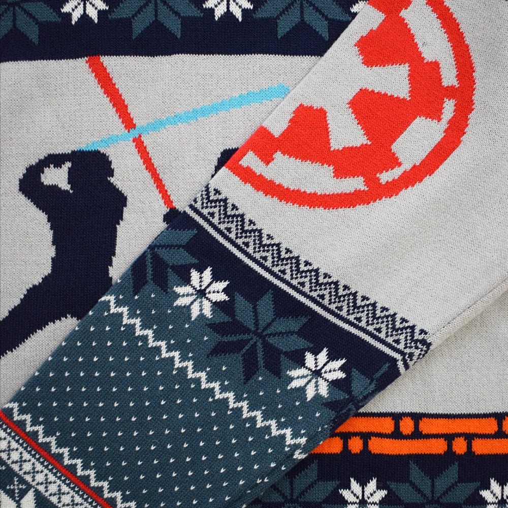 Star Wars Luke vs. Darth Knitted Christmas Jumper / Sweater - GeekCore