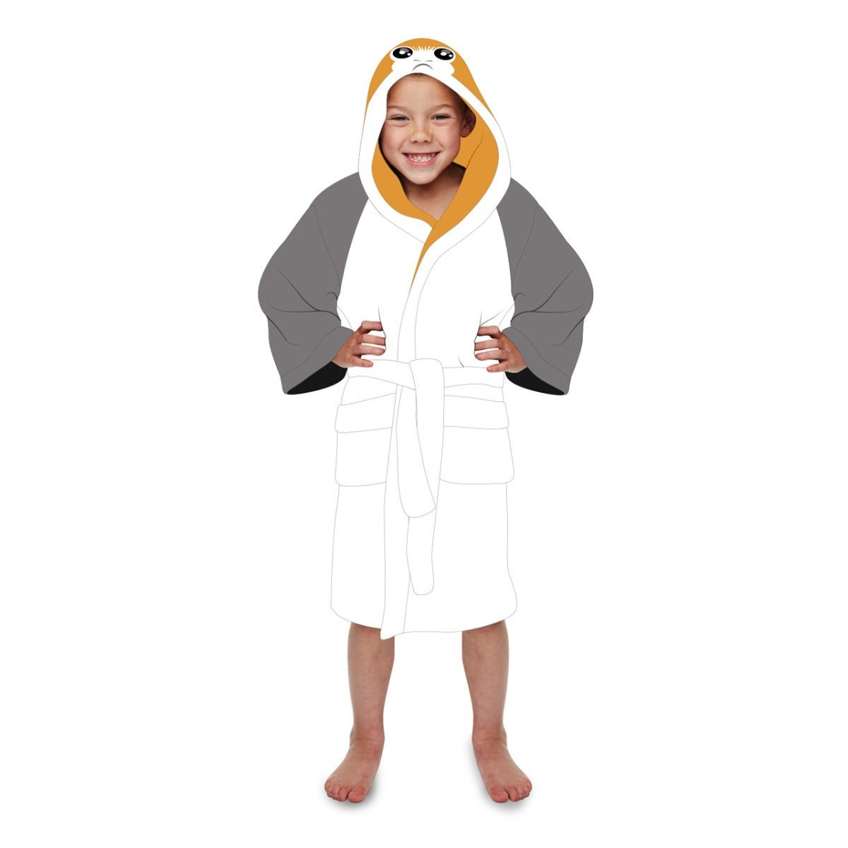 Star Wars Porg Kids Bathrobe - GeekCore