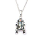 Star Wars R2 - D2 Sterling Silver Pendant - GeekCore