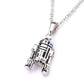 Star Wars R2 - D2 Sterling Silver Pendant - GeekCore