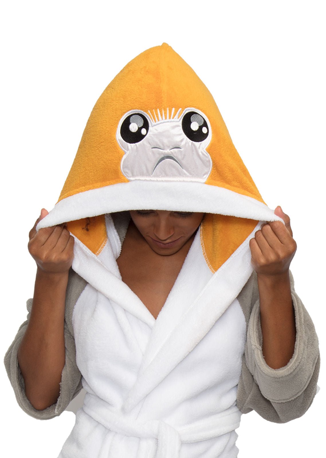 Star Wars: The Last Jedi Porg Ladies Bathrobe - GeekCore