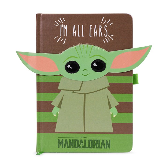 Star Wars The Mandalorian Baby Yoda I'm All Ears Notebook - GeekCore