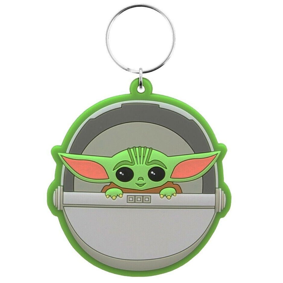 Star Wars: The Mandalorian - The Child Rubber Keychain - GeekCore