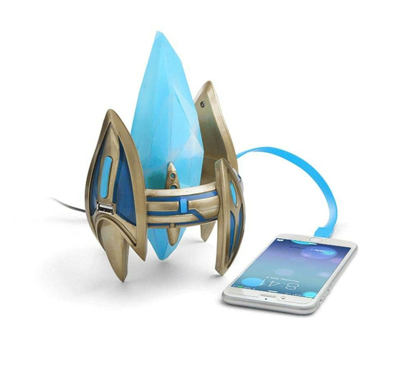 Starcraft Protoss Pylon Desktop Light and Charger - GeekCore