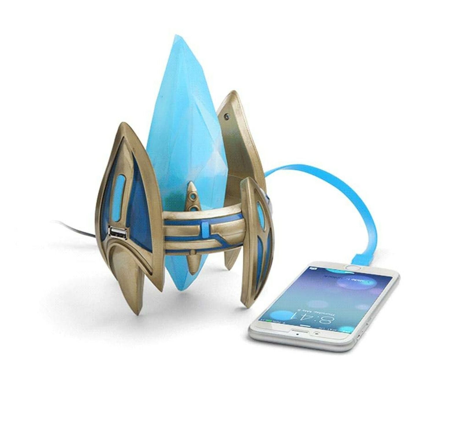 Starcraft Protoss Pylon Desktop Light and Charger - GeekCore