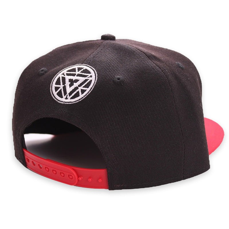 Stark Industries Black and Red Snapback Cap - GeekCore