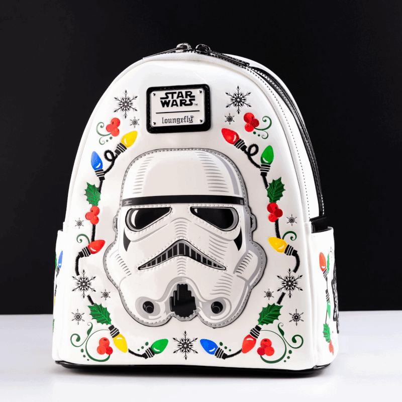 Loungefly x Star Wars Stormtrooper Christmas Light Up Mini Backpack