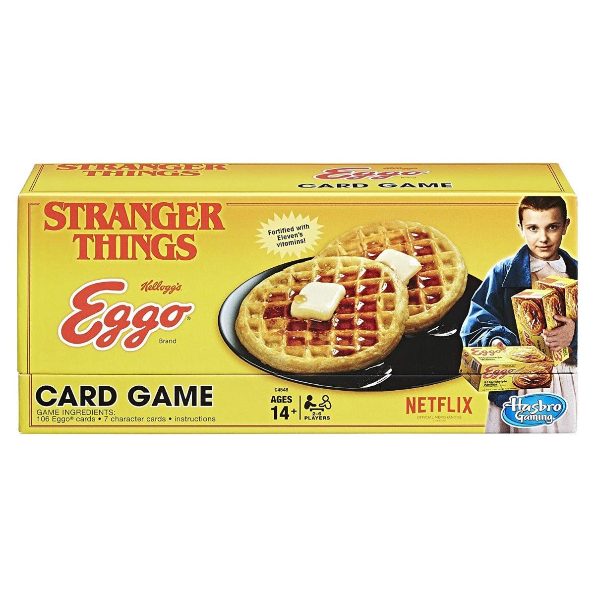 Stranger Things Eggo Card Game - GeekCore