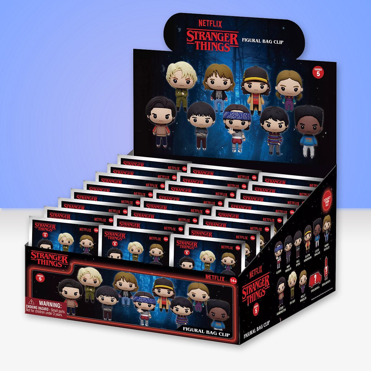 Stranger Things Series 5 Blind Bag Mystery Bag Clip - GeekCore