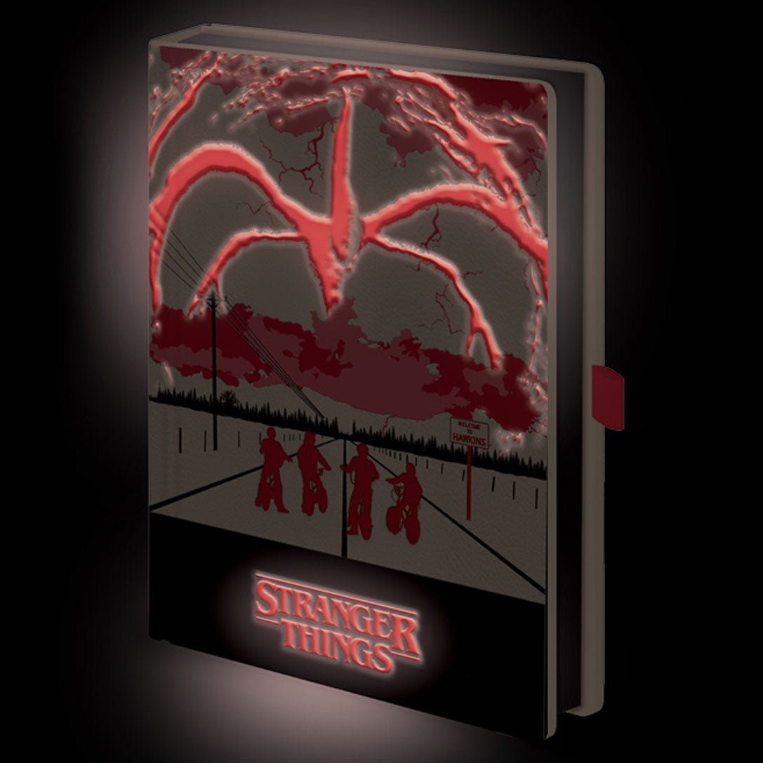 Stranger Things The Mind Flayer Light Up A5 Notebook - GeekCore