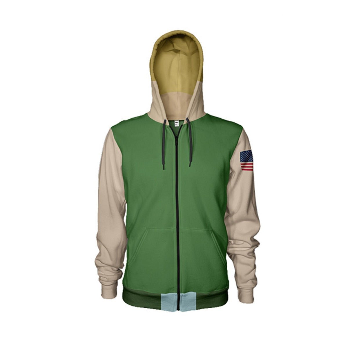 Street Fighter Guile Hoodie - GeekCore