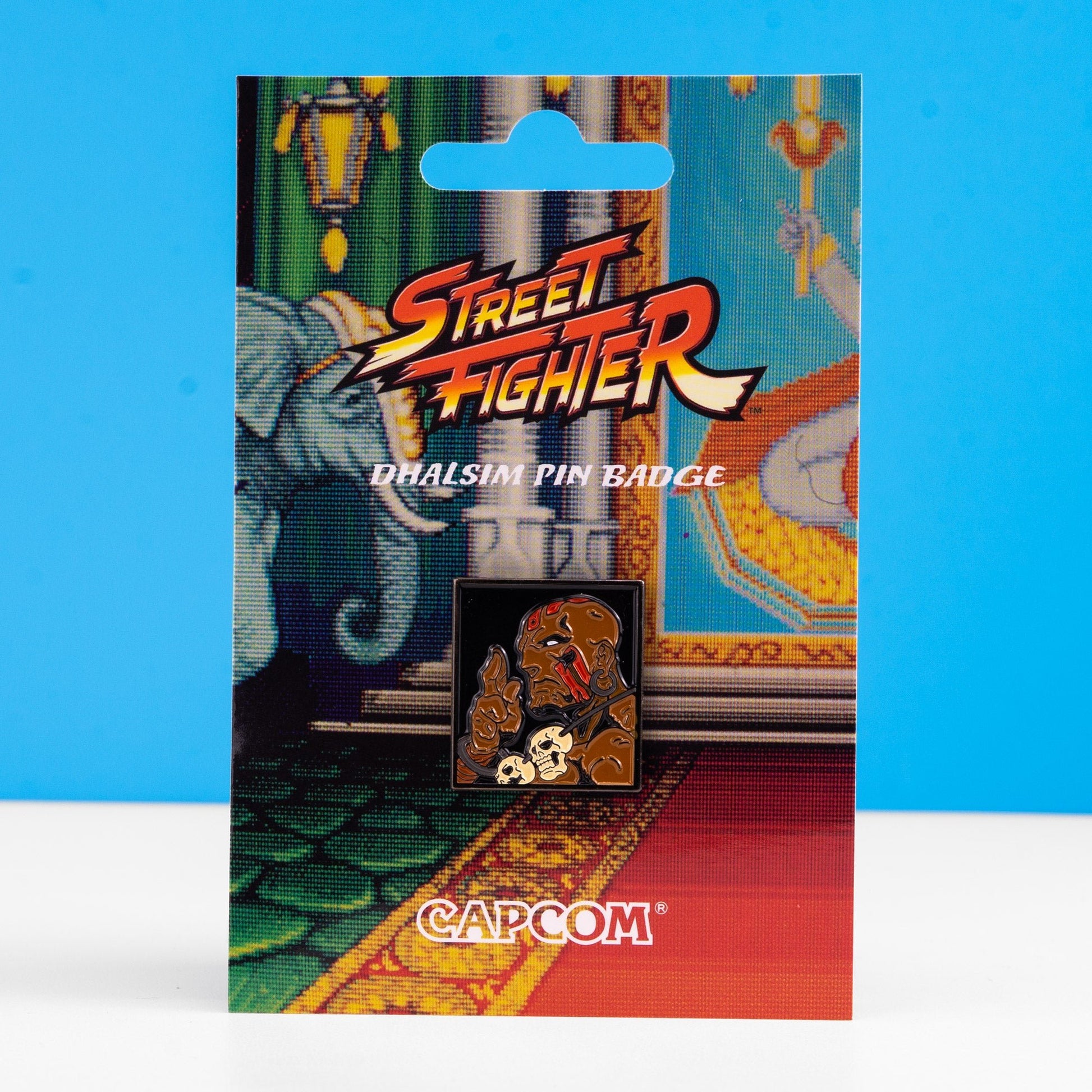 Street Fighter Single Character Enamel Pin - Dhalsim - GeekCore
