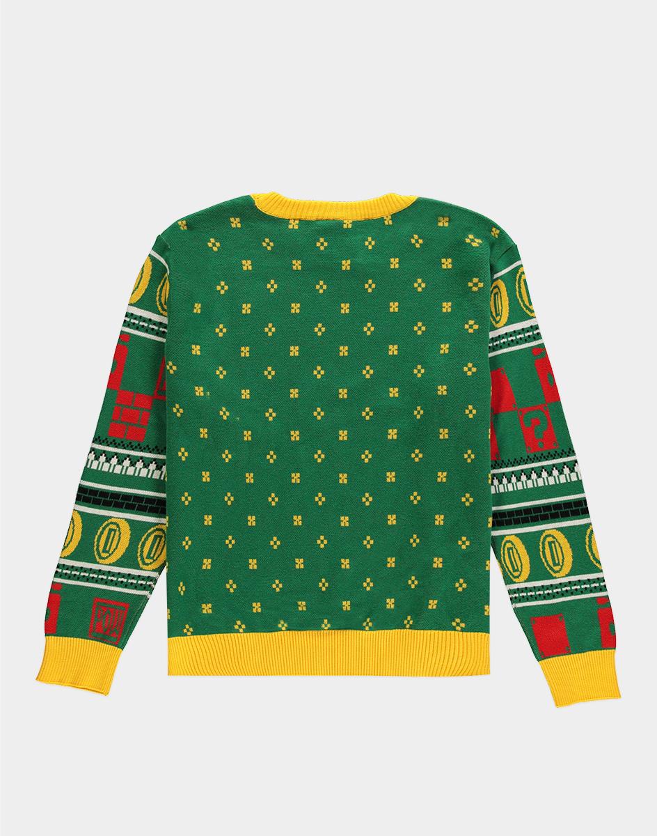 Super Mario Bowser Christmas Jumper - GeekCore