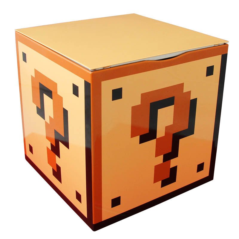 Super Mario Bros. Question Block Storage Tin – GeekCore